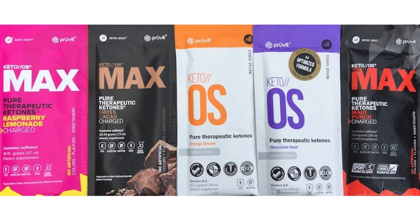 Keto OS Max line of products