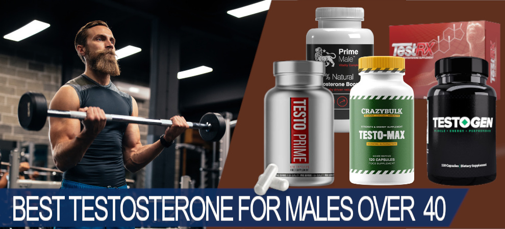 Best Testosterone Booster for Males Over 40: Top 5 Supplements